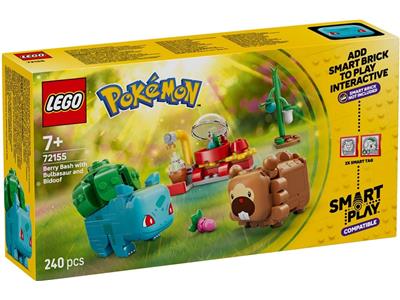 LEGO Pokemon 72155 Berry Bash with Bulbasuar and Bidoof product image 1, provided for visual reference and product detail