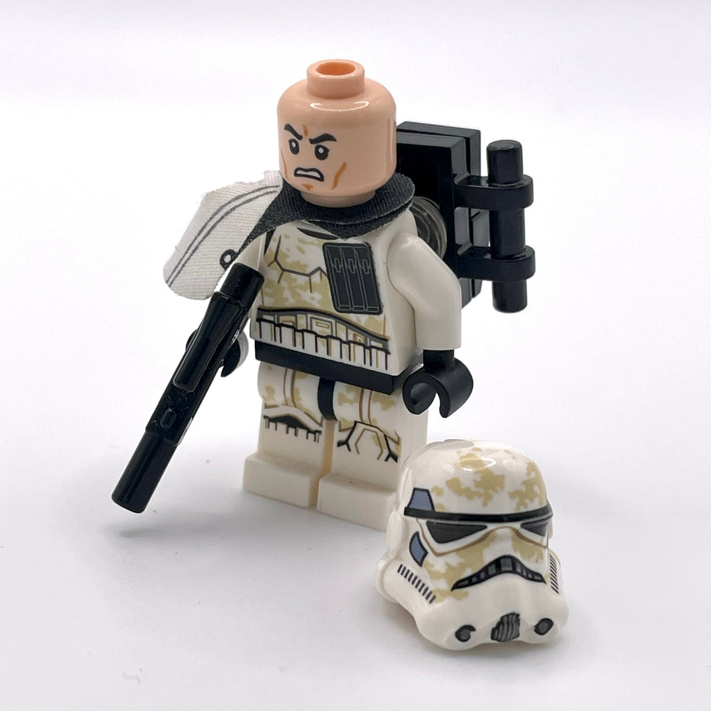 Sandtrooper (Sergeant) - White Pauldron, Ammo Pouch, Dirt Stains, Survival Backpack product image 2, provided for visual