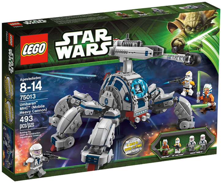 LEGO Star Wars 75013 Umbaran MHC (Mobile Heavy Cannon) product image 1, provided for visual reference and product detail