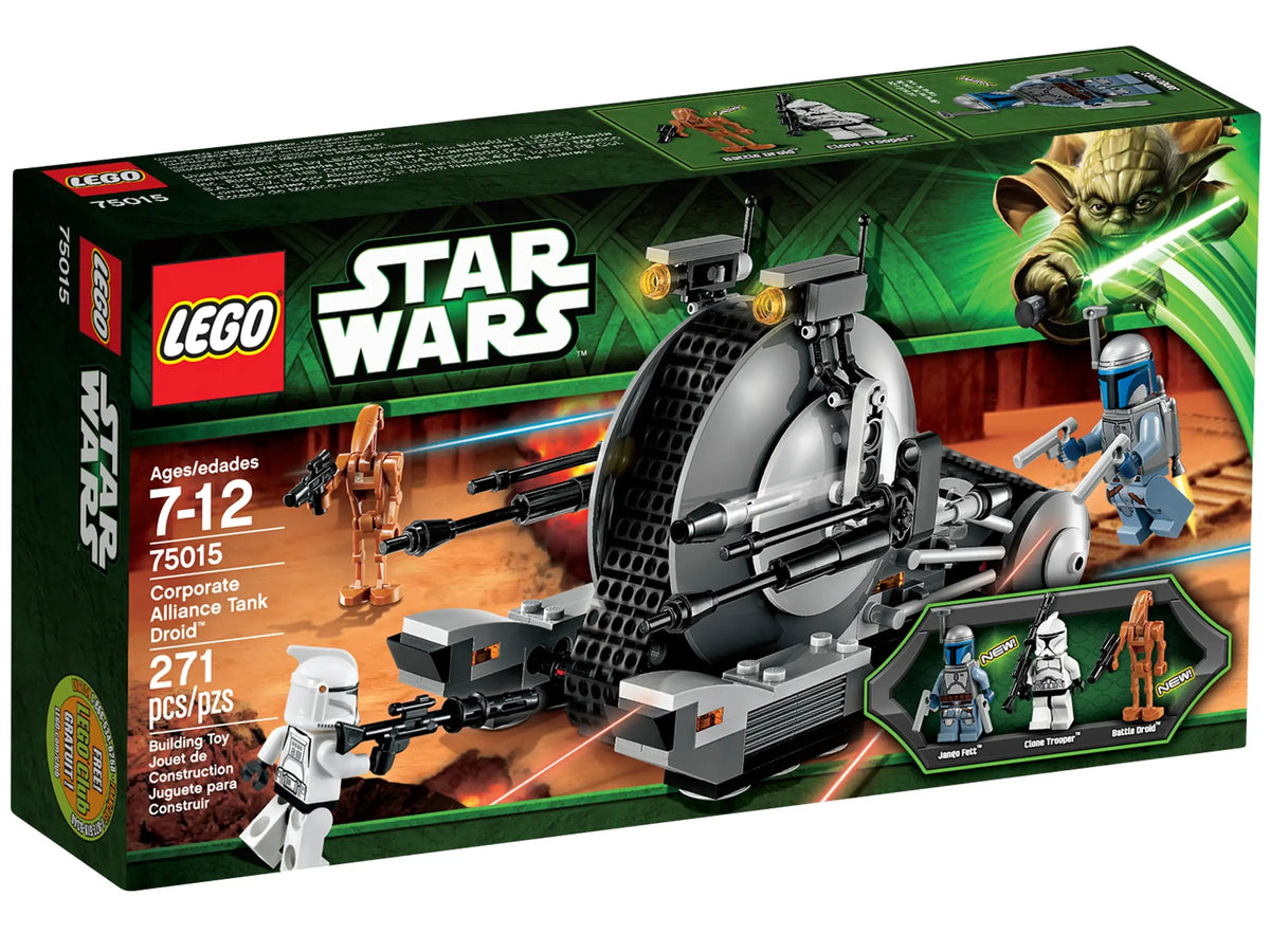 LEGO Star Wars 75015 Corporate Alliance Tank Droid product image 1, provided for visual reference and product detail review