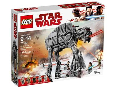 LEGO Star Wars 75189 First Order Heavy Assault Walker product image 1, provided for visual reference and product detail