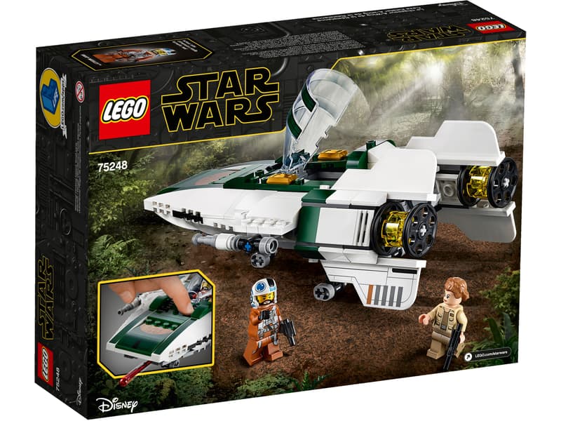 LEGO Star Wars 75248 Resistance A-Wing Starfighter™ product image 2, provided for visual reference and product detail review