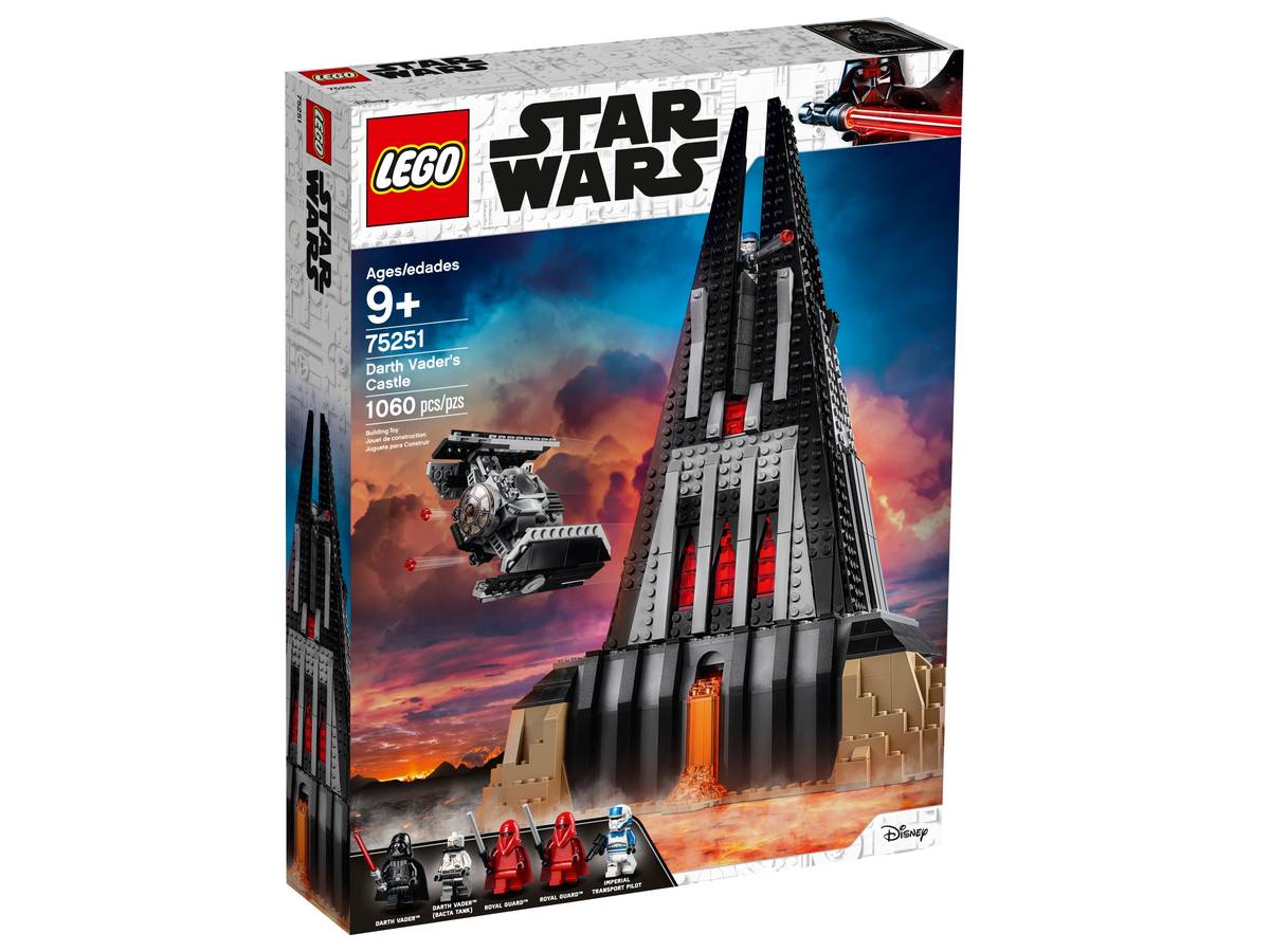 LEGO Star Wars 75251 Darth Vader's Castle product image 1, provided for visual reference and product detail review