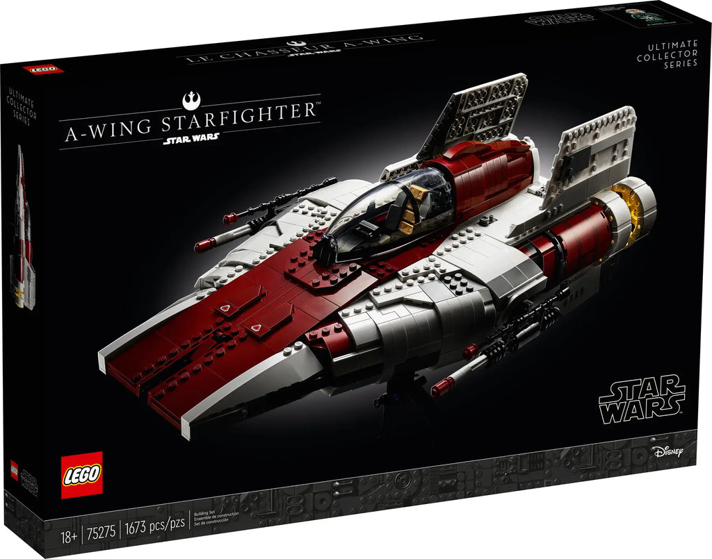 LEGO Star Wars 75275 A-Wing Starfighter product image 1, provided for visual reference and product detail review