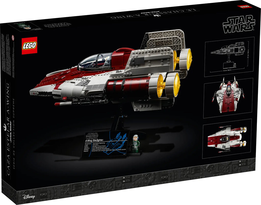 LEGO Star Wars 75275 A-Wing Starfighter product image 2, provided for visual reference and product detail review