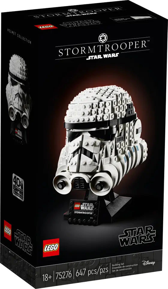 LEGO Star Wars 75276 Stormtrooper Helmet product image 1, provided for visual reference and product detail review