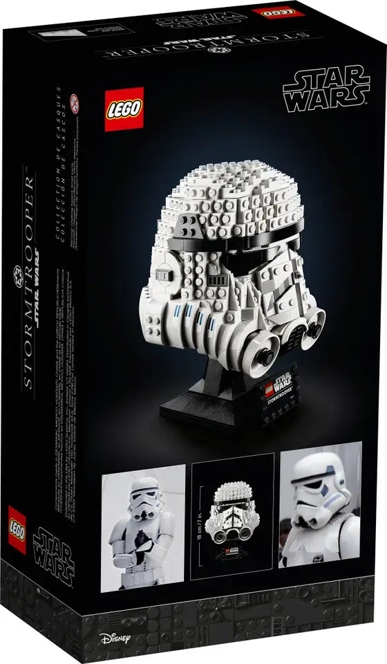 LEGO Star Wars 75276 Stormtrooper Helmet product image 2, provided for visual reference and product detail review
