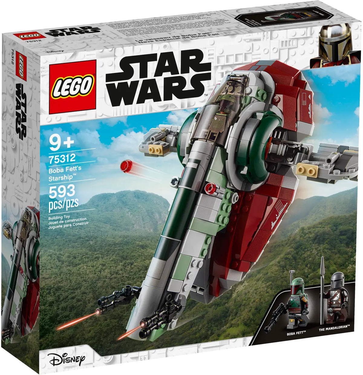 LEGO Star Wars 75312 Boba Fett’s Starship product image 1, provided for visual reference and product detail review