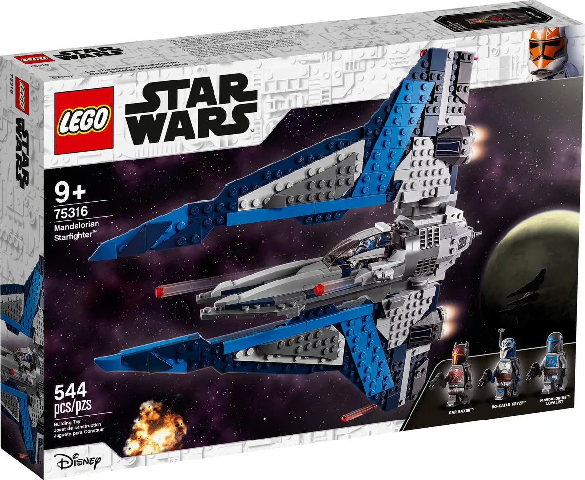 LEGO Star Wars 75316 Mandalorian Star Fighter product image 1, provided for visual reference and product detail review