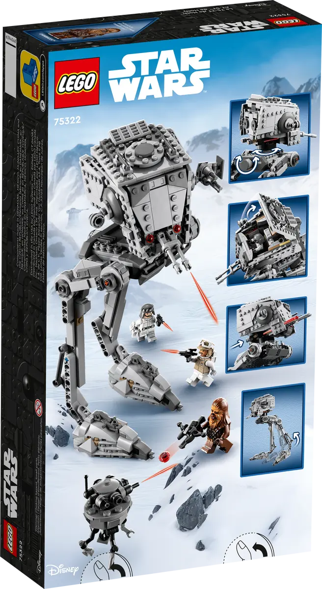 LEGO Star Wars 75322 Hoth AT-ST product image 2, provided for visual reference and product detail review