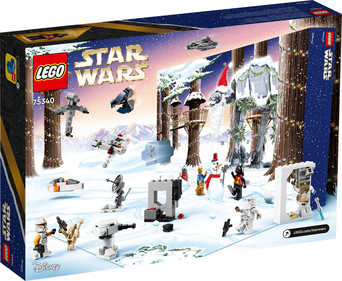 LEGO Star Wars 75340 Advent Calendar 2022 product image 2, provided for visual reference and product detail review
