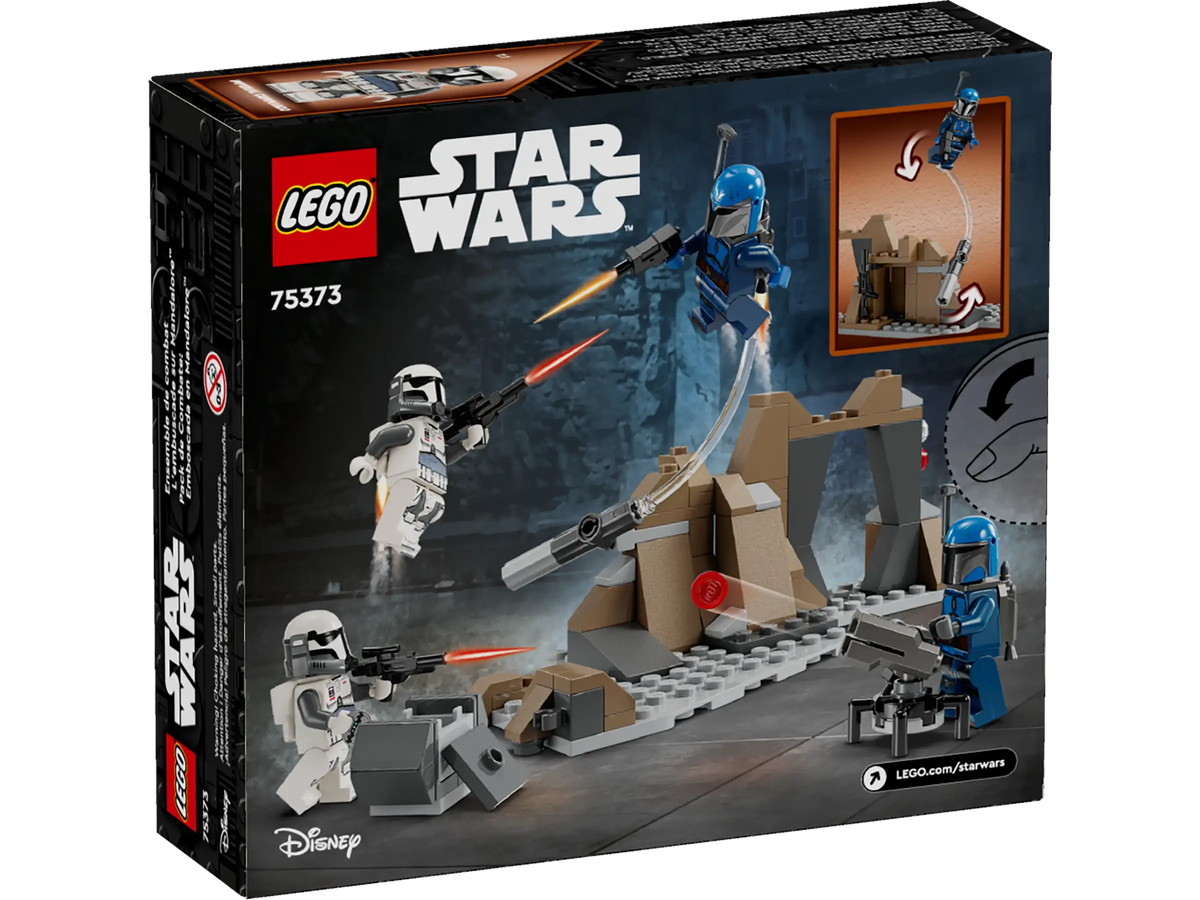 LEGO Star Wars 75373 Ambush on Mandalore Battle Pack product image 2, provided for visual reference and product detail review