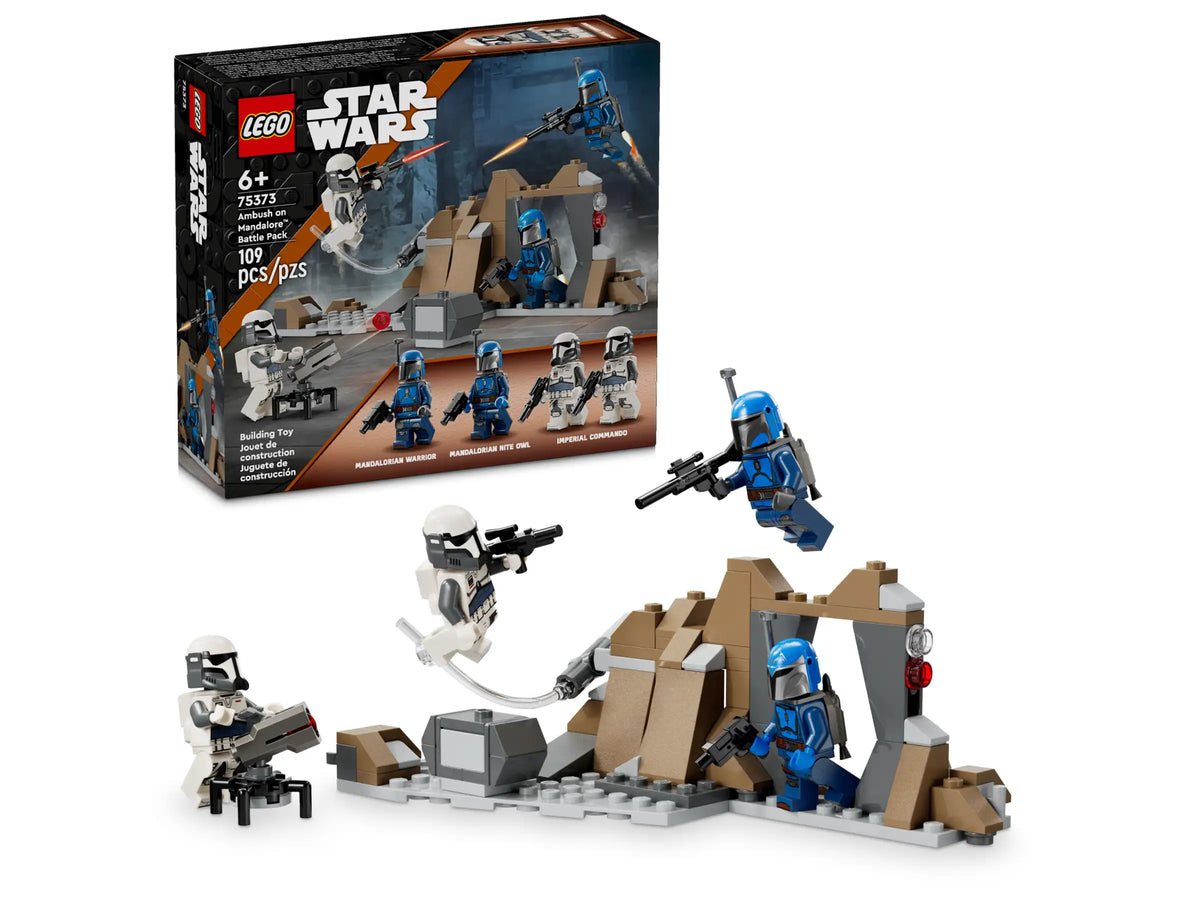 LEGO Star Wars 75373 Ambush on Mandalore Battle Pack product image 1, provided for visual reference and product detail review