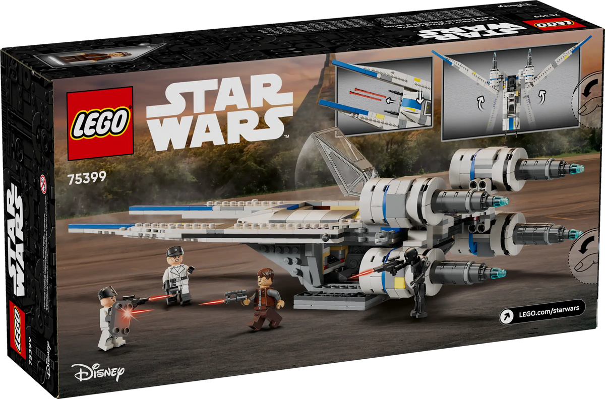LEGO Star Wars 75399 Rebel U-Wing Starfighter product image 2, provided for visual reference and product detail review