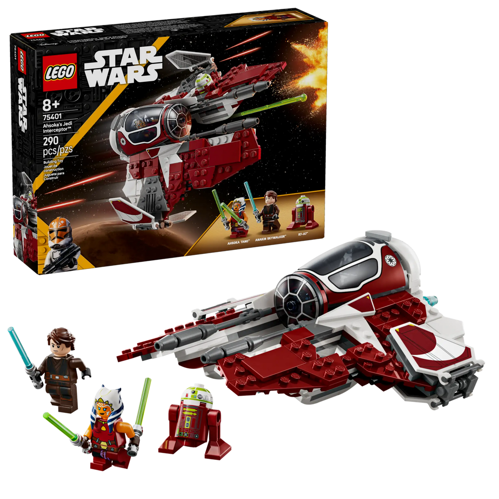 LEGO Star Wars 75401 Ahsoka’s Jedi Interceptor product image 1, provided for visual reference and product detail review