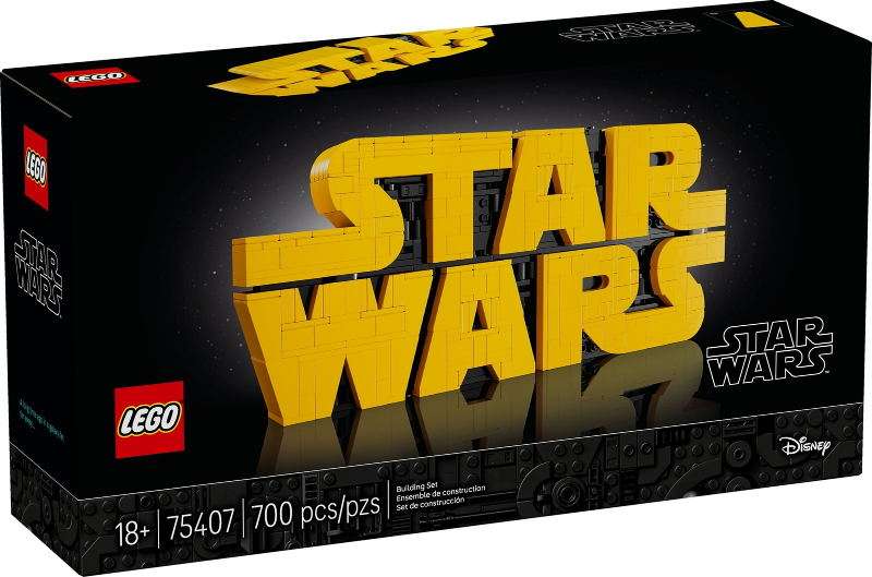 LEGO Star Wars 75407 Star Wars Logo product image 1, provided for visual reference and product detail review