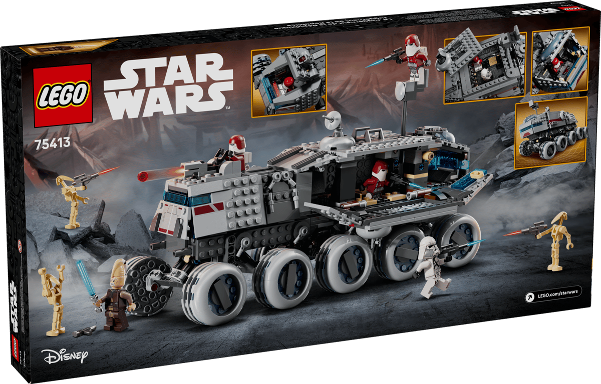 LEGO Star Wars 75413 Republic Juggernaught product image 2, provided for visual reference and product detail review