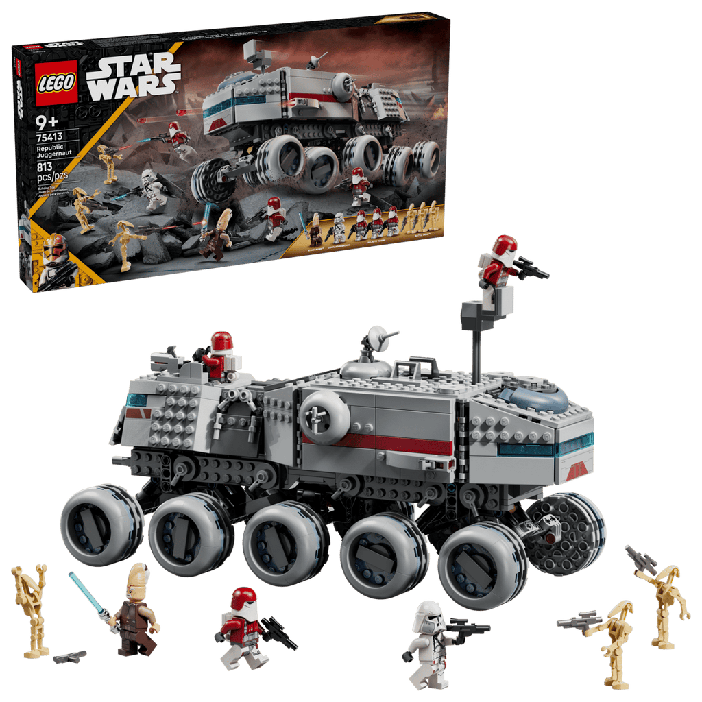 LEGO Star Wars 75413 Republic Juggernaught product image 1, provided for visual reference and product detail review