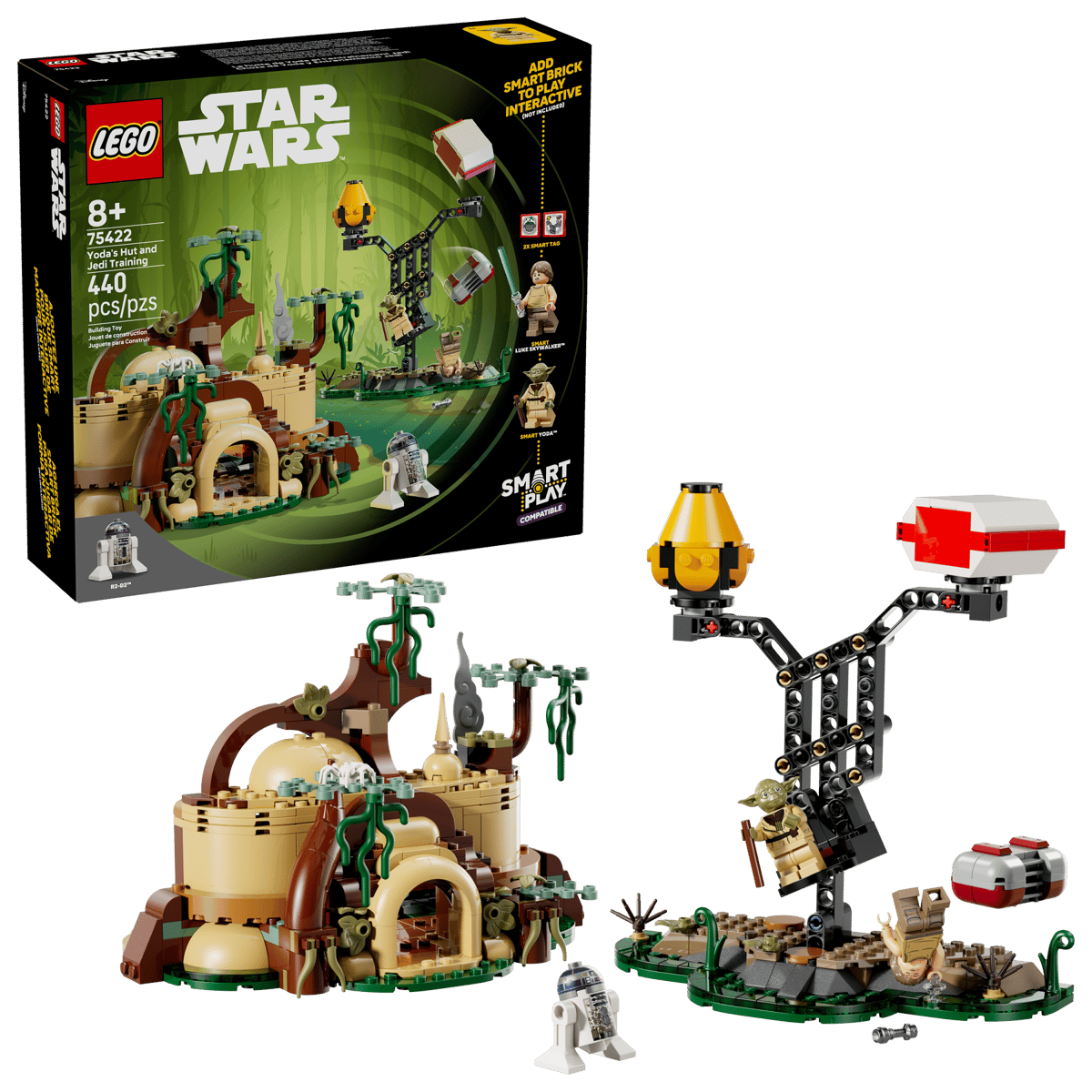 LEGO Star Wars 75422 Yoda's Hut and Jedi Training product image 1, provided for visual reference and product detail review