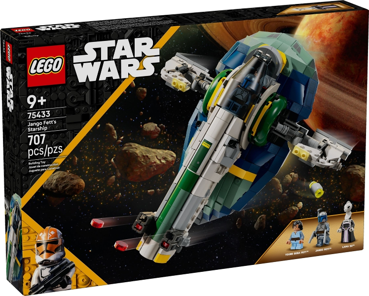 LEGO Star Wars 75433 Jango Fett's Starship product image 1, provided for visual reference and product detail review