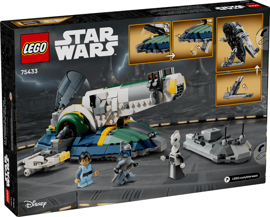 LEGO Star Wars 75433 Jango Fett's Starship product image 2, provided for visual reference and product detail review