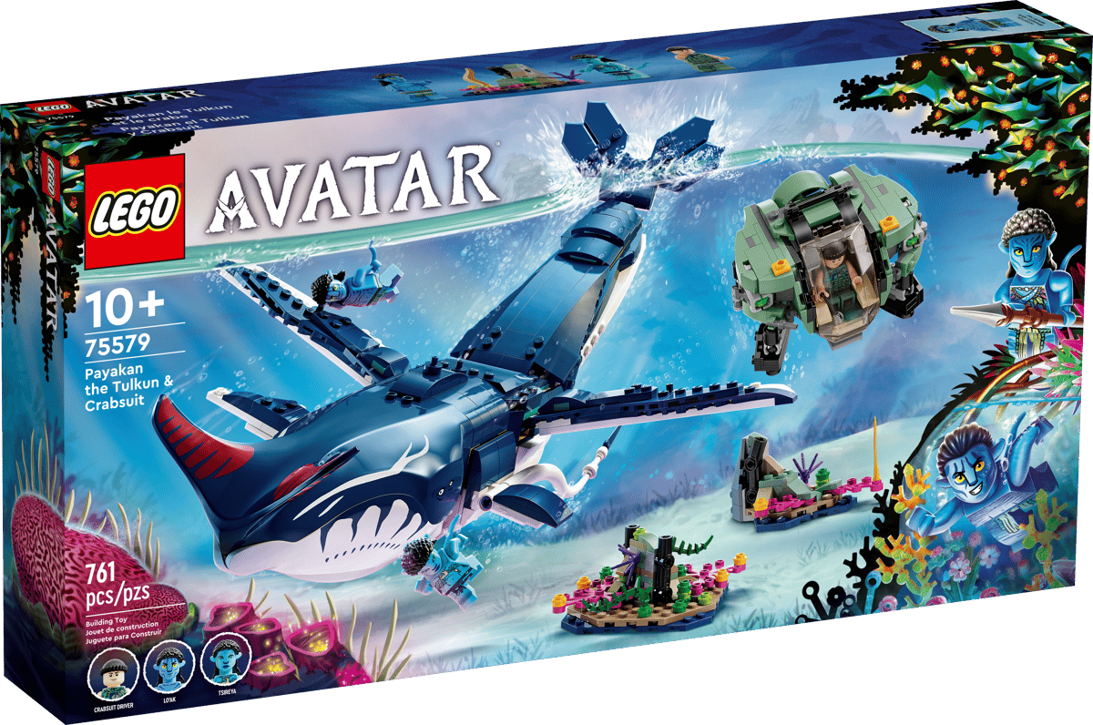 LEGO Avatar 75579 Payakan the Tulkun & Crabsuit product image 1, provided for visual reference and product detail review