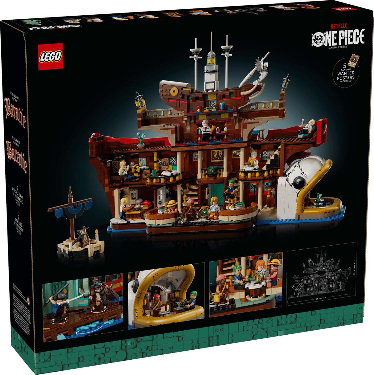 LEGO One Piece 75640 The Baratie Floating Restaurant product image 2, provided for visual reference and product detail review