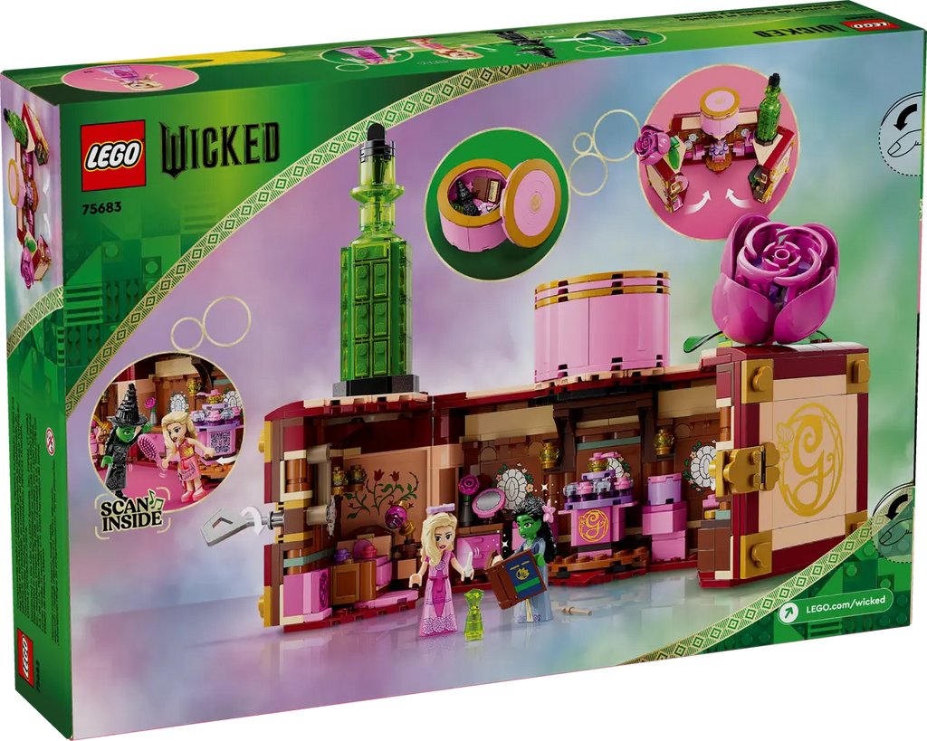 LEGO Wicked 75683 Glinda & Elphaba's Dormitory product image 2, provided for visual reference and product detail review