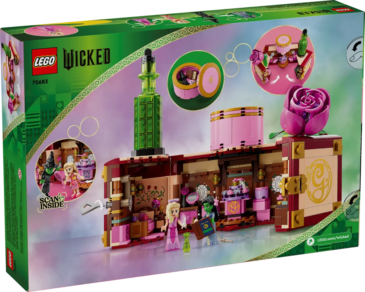 LEGO Wicked 75683 Glinda & Elphaba's Dormitory product image 2, provided for visual reference and product detail review