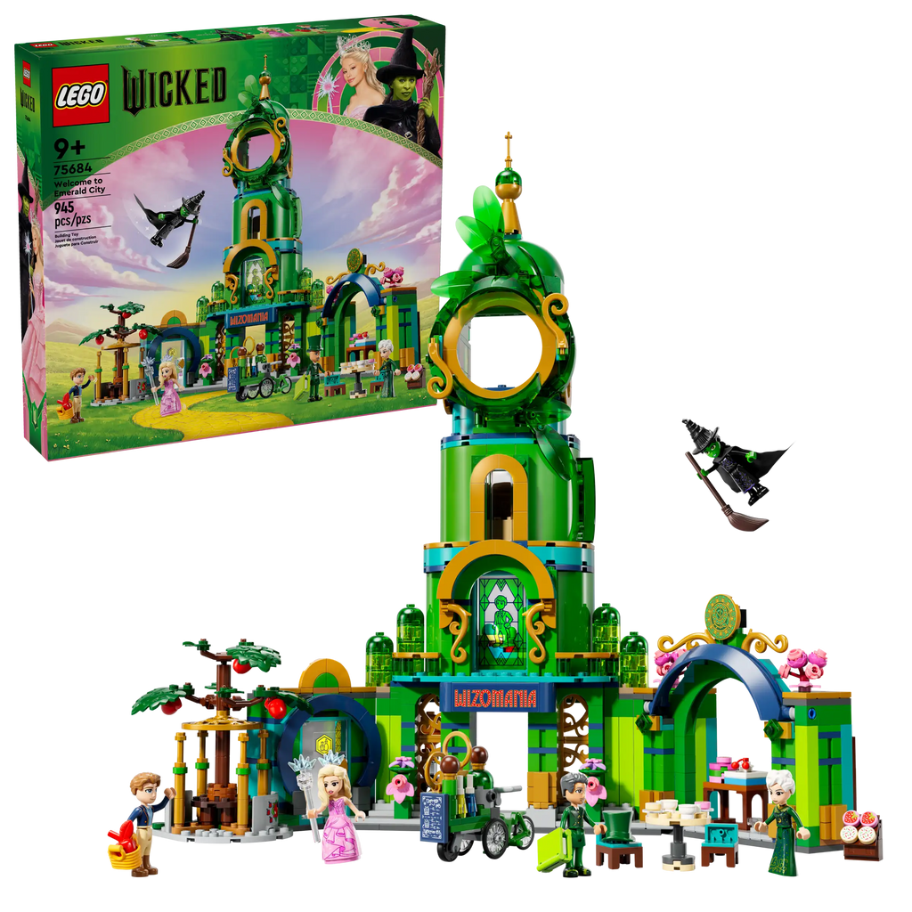 LEGO Wicked 75684 Welcome to Emerald City product image 1, provided for visual reference and product detail review