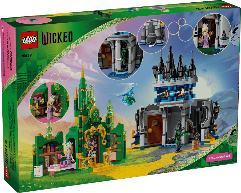 LEGO Wicked 75689 Emerald City & Kiamo Ko Castle product image 2, provided for visual reference and product detail review