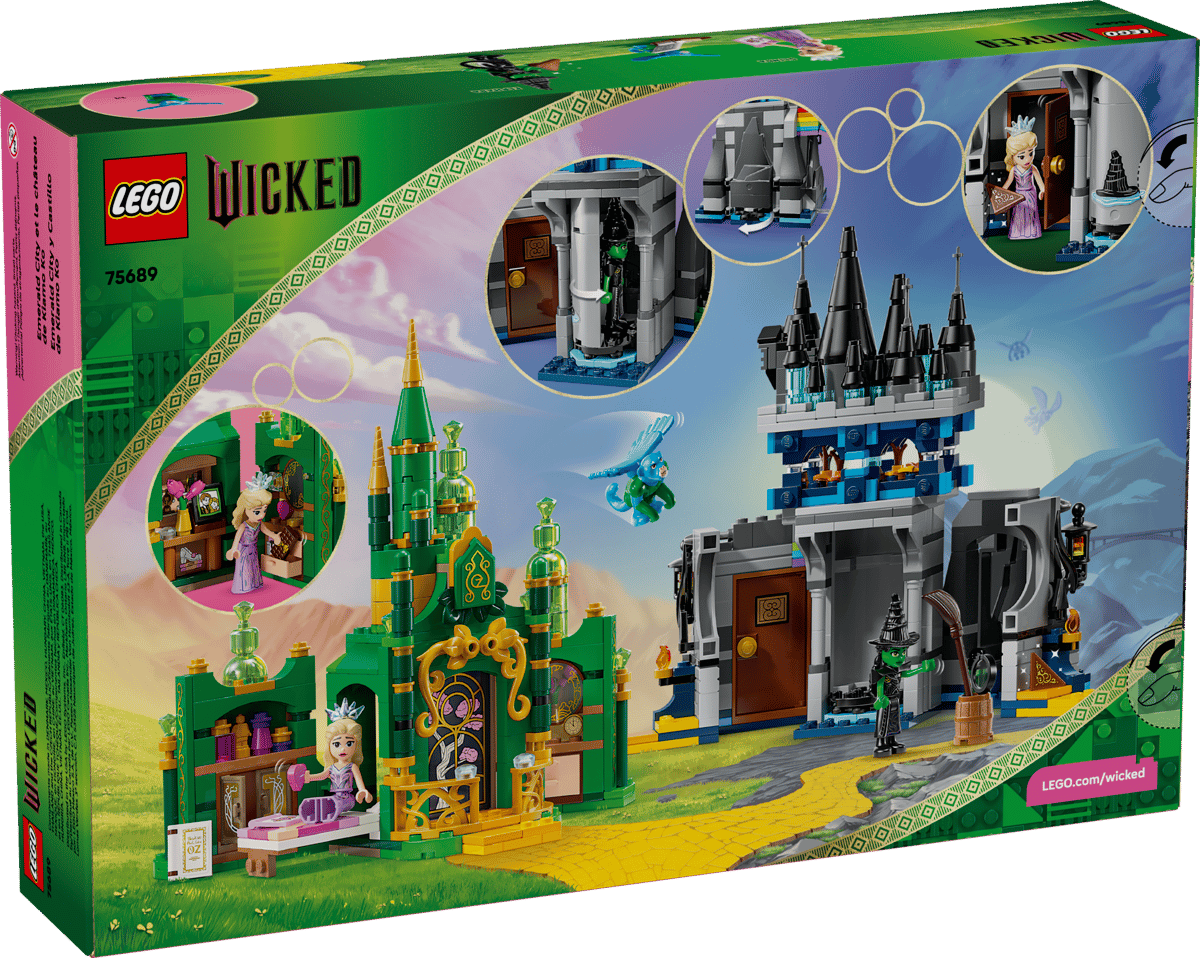 LEGO Wicked 75689 Emerald City & Kiamo Ko Castle product image 2, provided for visual reference and product detail review