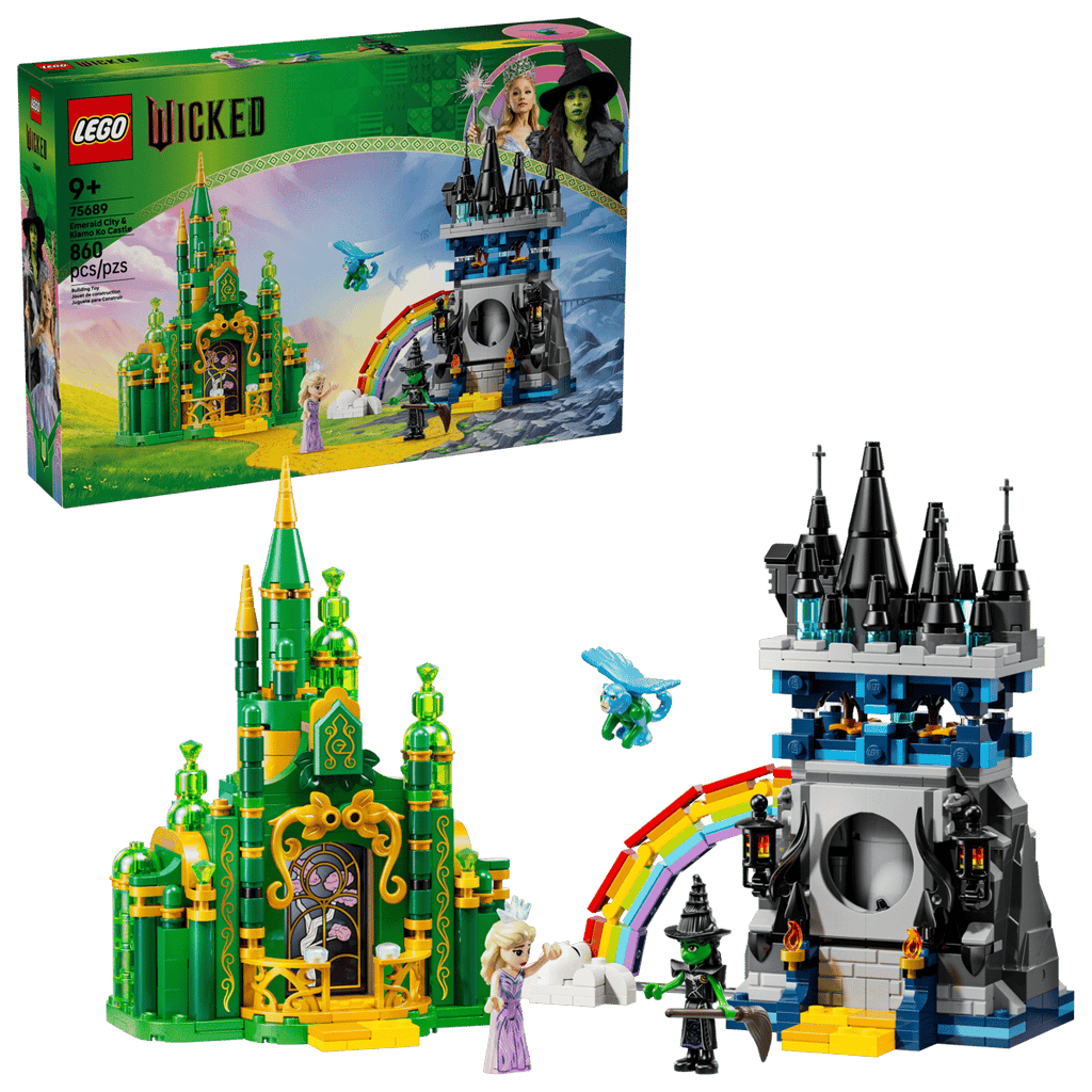 LEGO Wicked 75689 Emerald City & Kiamo Ko Castle product image 1, provided for visual reference and product detail review