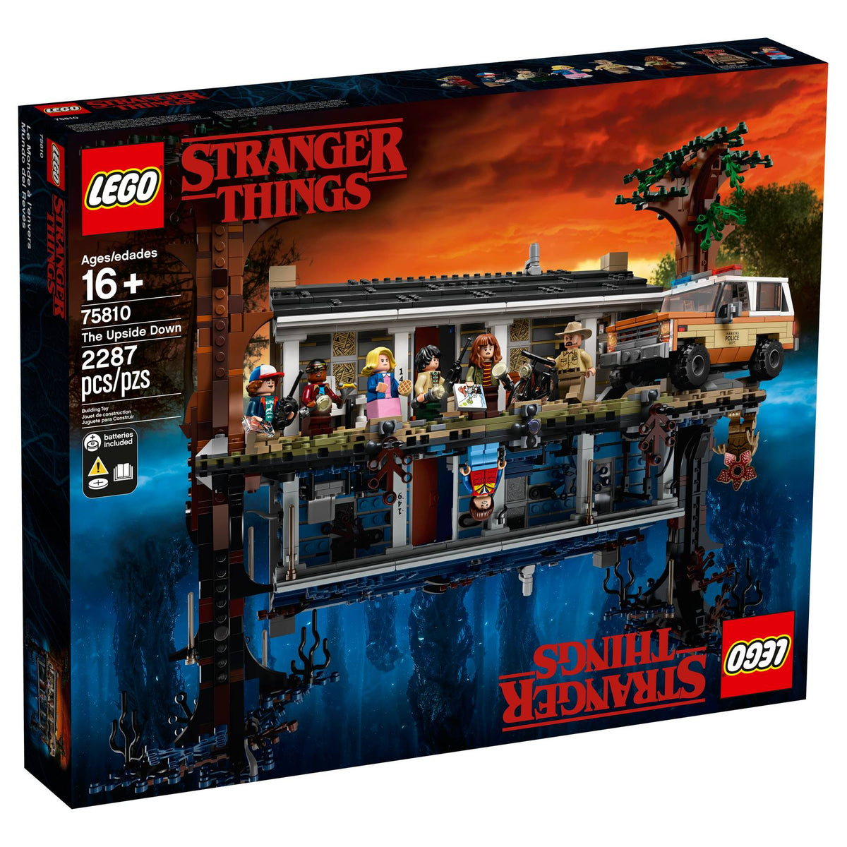 LEGO Stranger Things 75810 The Upside Down product image 1, provided for visual reference and product detail review