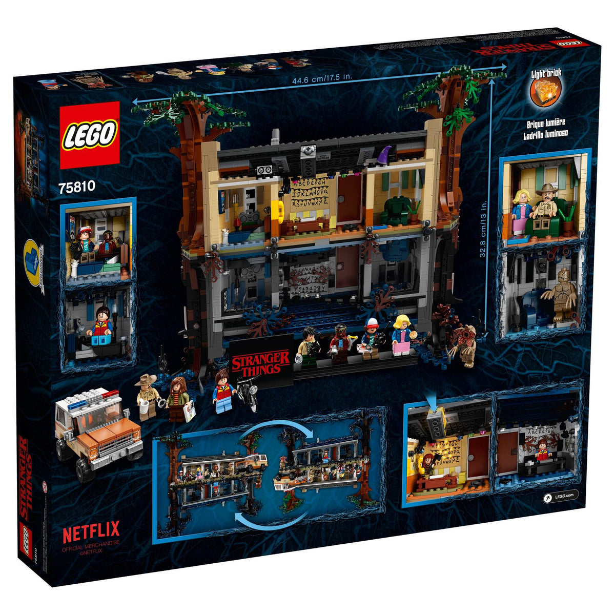 LEGO Stranger Things 75810 The Upside Down product image 2, provided for visual reference and product detail review