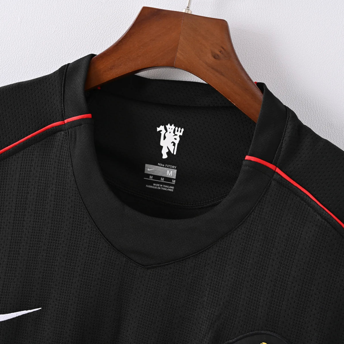 Manchester United Jersey Away Kit 2007/08 Retro Long product image 5