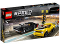 LEGO Speed Champions 75893 2018 Dodge Challenger SRT Demon and 1970 Dodge Charger R/T product image 1, provided for visual