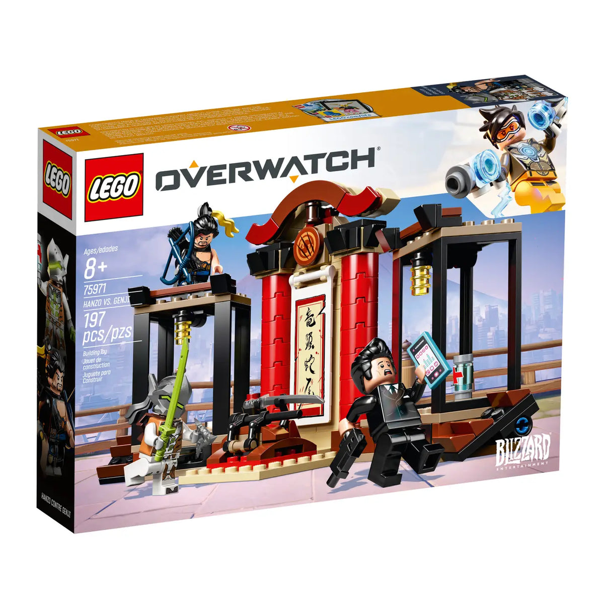LEGO Overwatch 75971 Hanzo vs Genji product image 1, provided for visual reference and product detail review