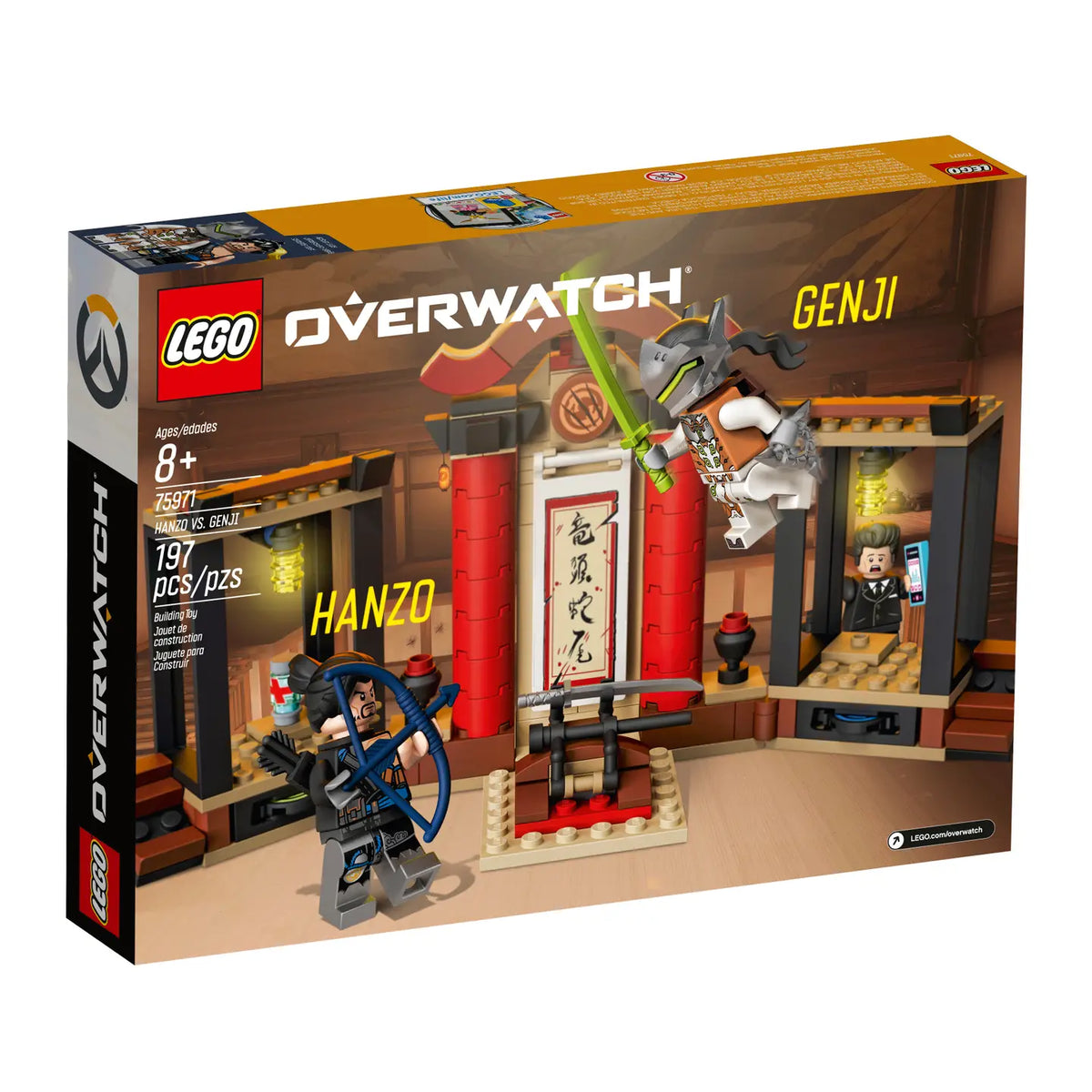 LEGO Overwatch 75971 Hanzo vs Genji product image 2, provided for visual reference and product detail review
