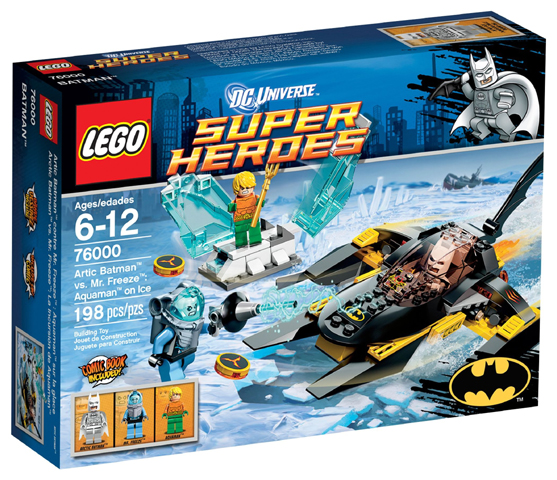 LEGO Super Heroes 76000 Arctic Batman vs. Mr. Freeze: Aquaman on Ice product image 1, provided for visual reference and