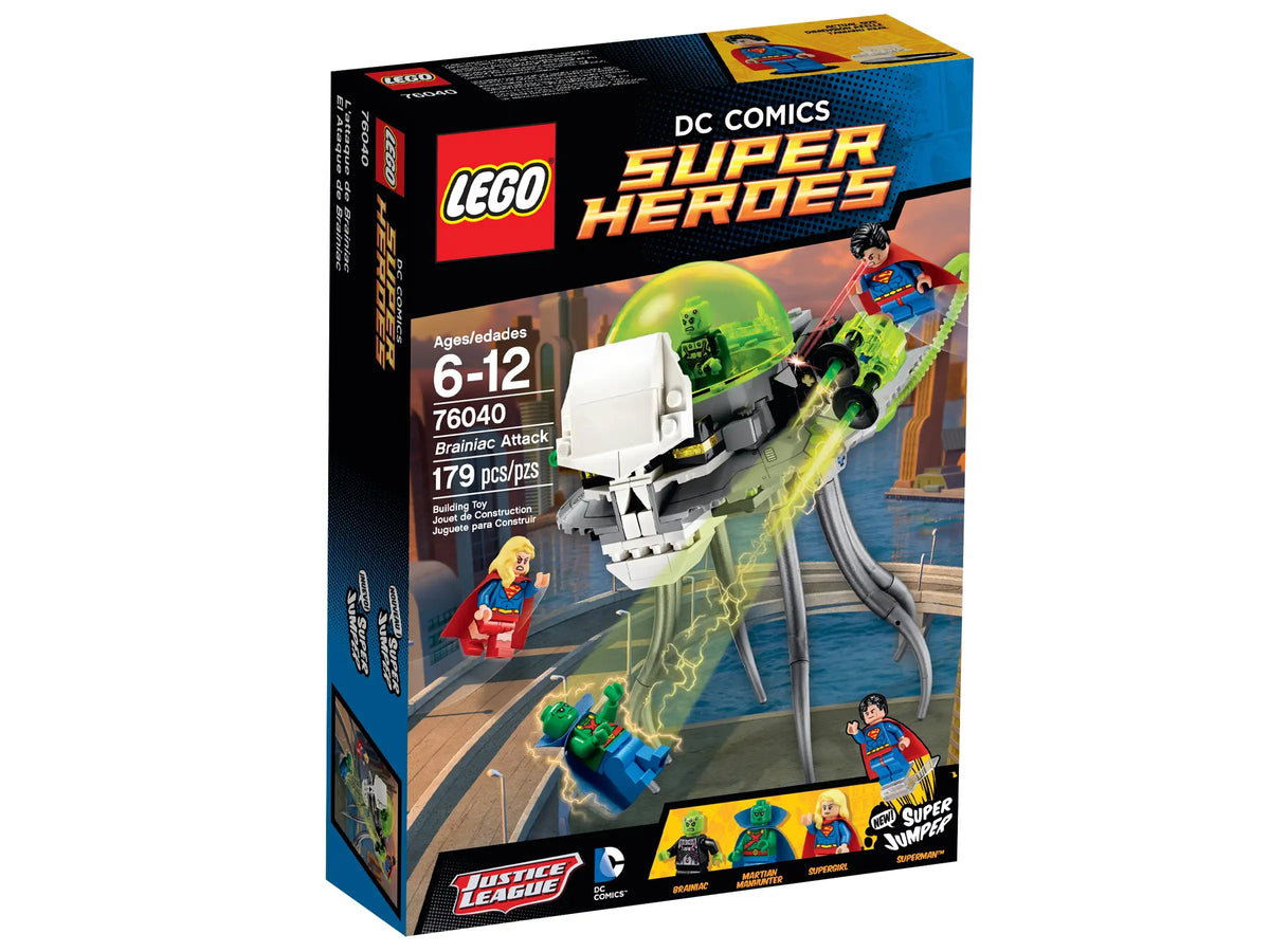 LEGO DC 76040 Brainiac Attack product image 1, provided for visual reference and product detail review