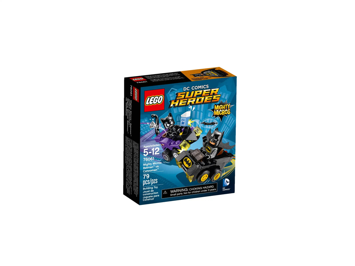 LEGO DC 76061 Mighty Micros: Batman vs. Catwoman product image 1, provided for visual reference and product detail review