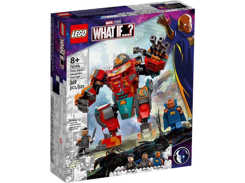 LEGO Marvel 76194 Tony Stark's Sakaarian Iron Man product image 1, provided for visual reference and product detail review