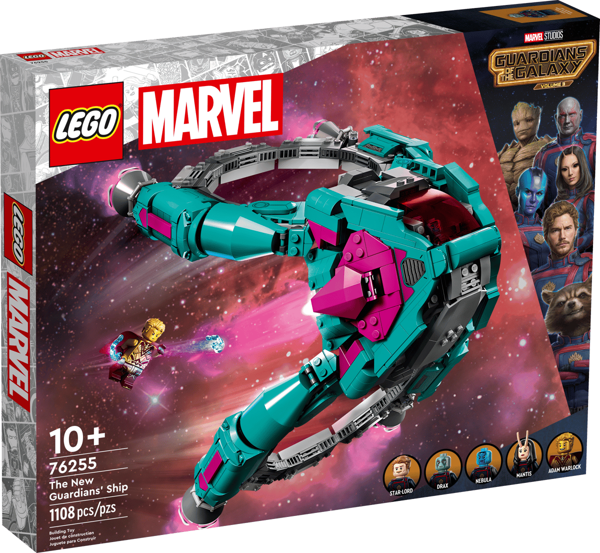 LEGO Marvel 76255 The New Guardian's Ship product image 1, provided for visual reference and product detail review