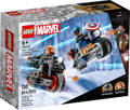 LEGO Marvel 76260 Black Widow & Captain America Motorcycles product image 1, provided for visual reference and product