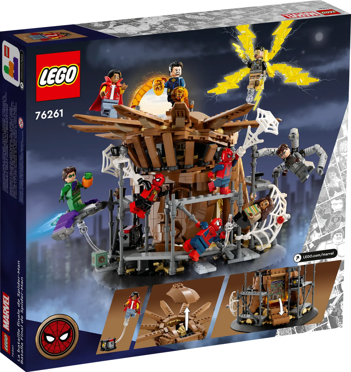 LEGO Marvel 76261 Spider-Man Final Battle product image 2, provided for visual reference and product detail review