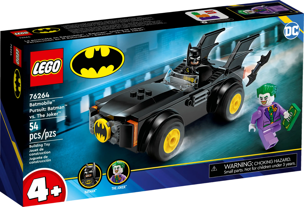 LEGO DC 76264 Batmobile Pursuit: Batman vs. The Joker product image 1, provided for visual reference and product detail