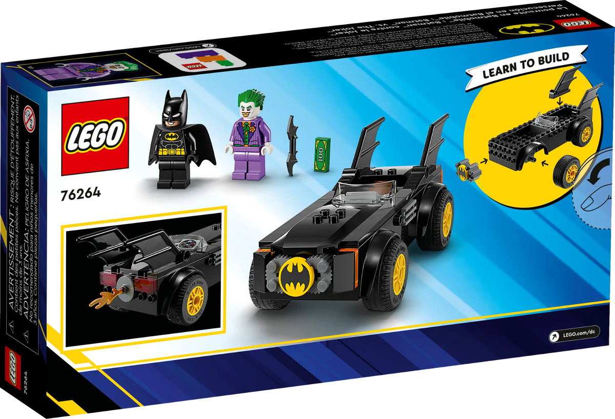 LEGO DC 76264 Batmobile Pursuit: Batman vs. The Joker product image 2, provided for visual reference and product detail
