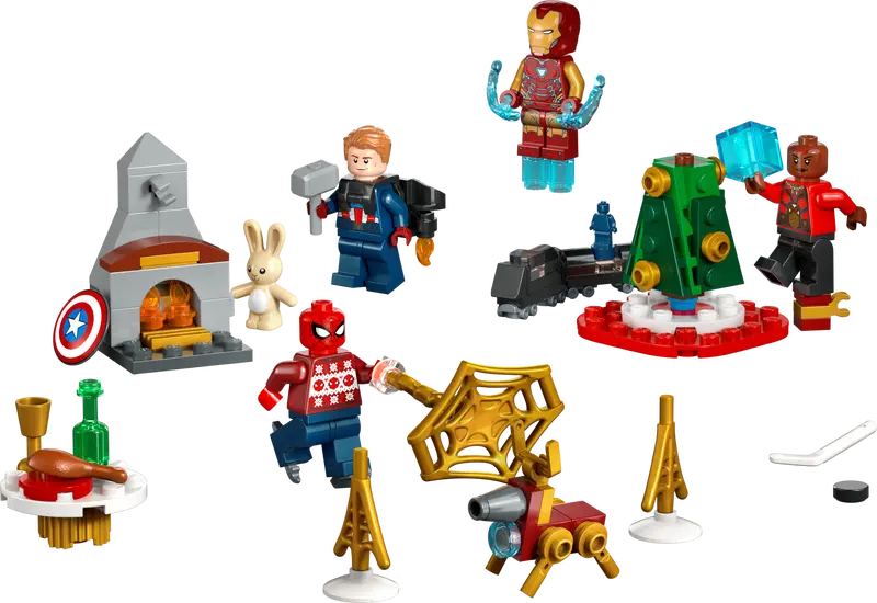LEGO Marvel Avengers Advent Calendar 2023 76267 product image 2, provided for visual reference and product detail review