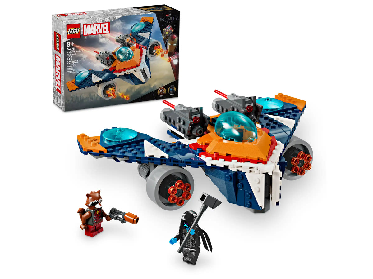LEGO Marvel 76278 Rocket's Warbird vs. Ronan product image 1, provided for visual reference and product detail review